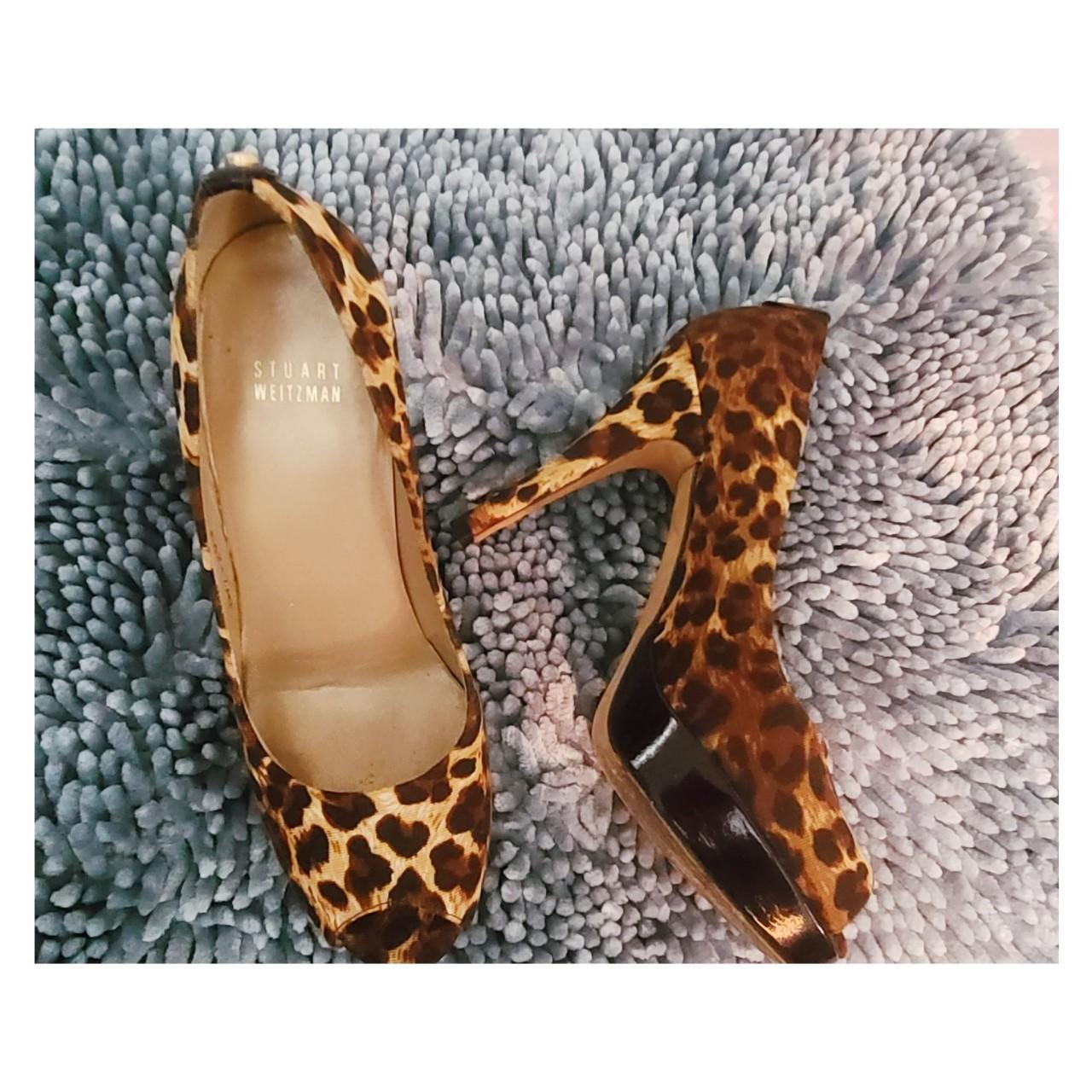 Stuart weitzman leopard heels online