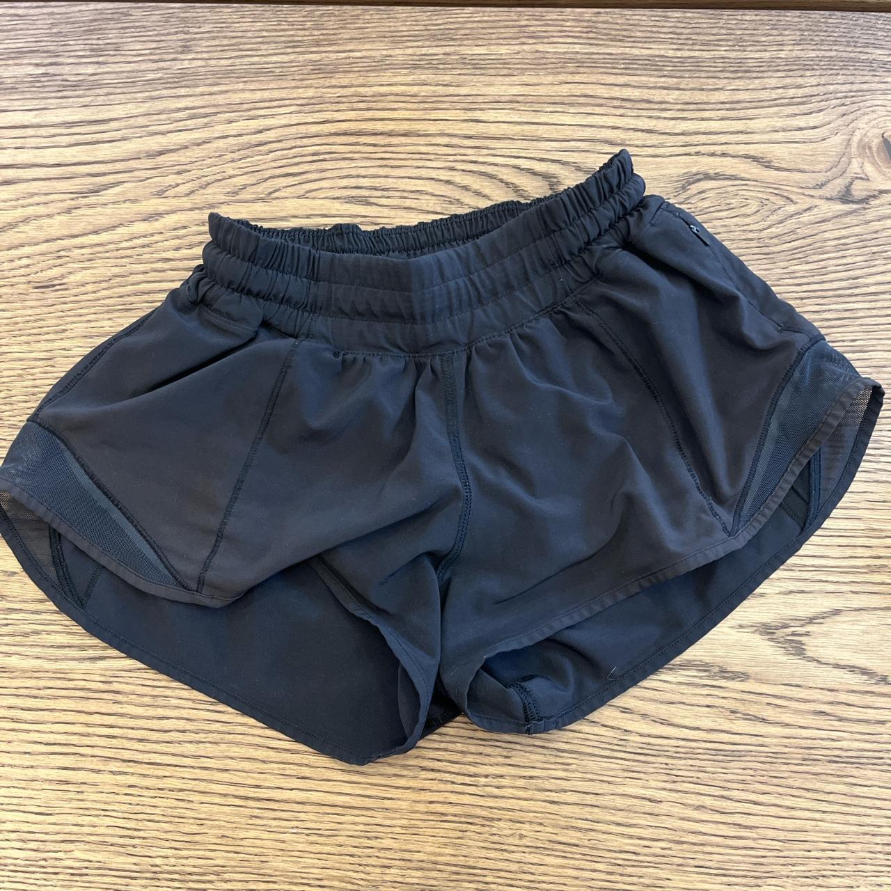 lululemon athletica, Shorts, Lululemon Hotty Hot Short Size 2 Black