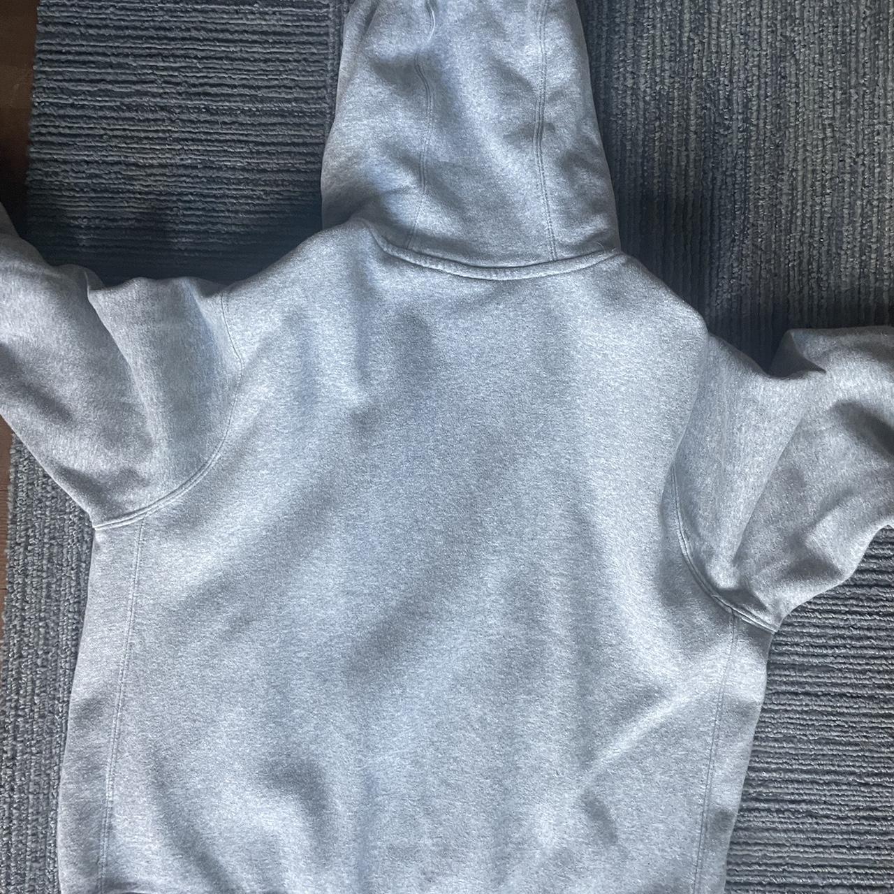 mens gray nike hoodie
