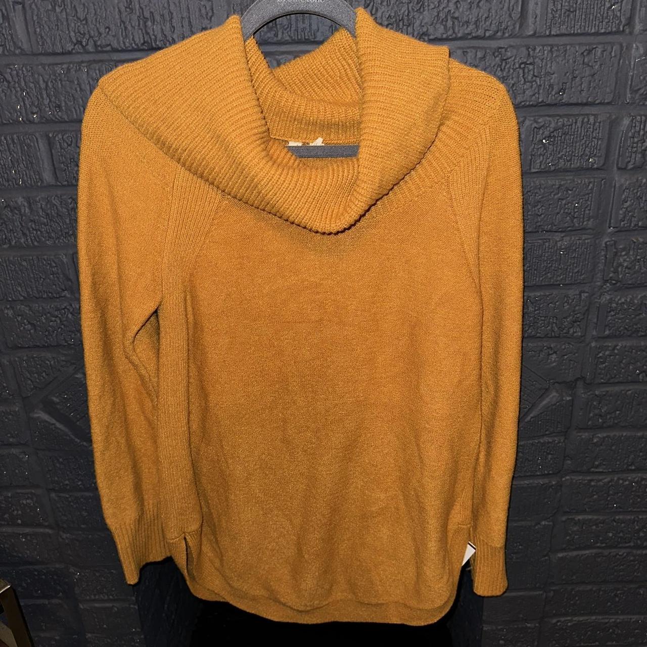 Anthropologie orders Ellis orange sweater