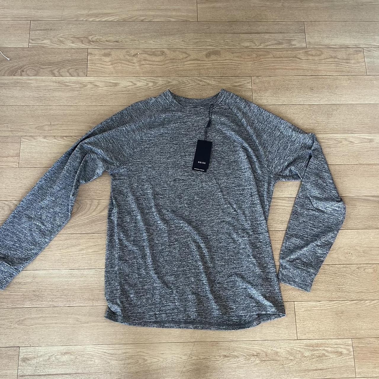 Men’s REISS fitness training long sleeve t-shirt in... - Depop