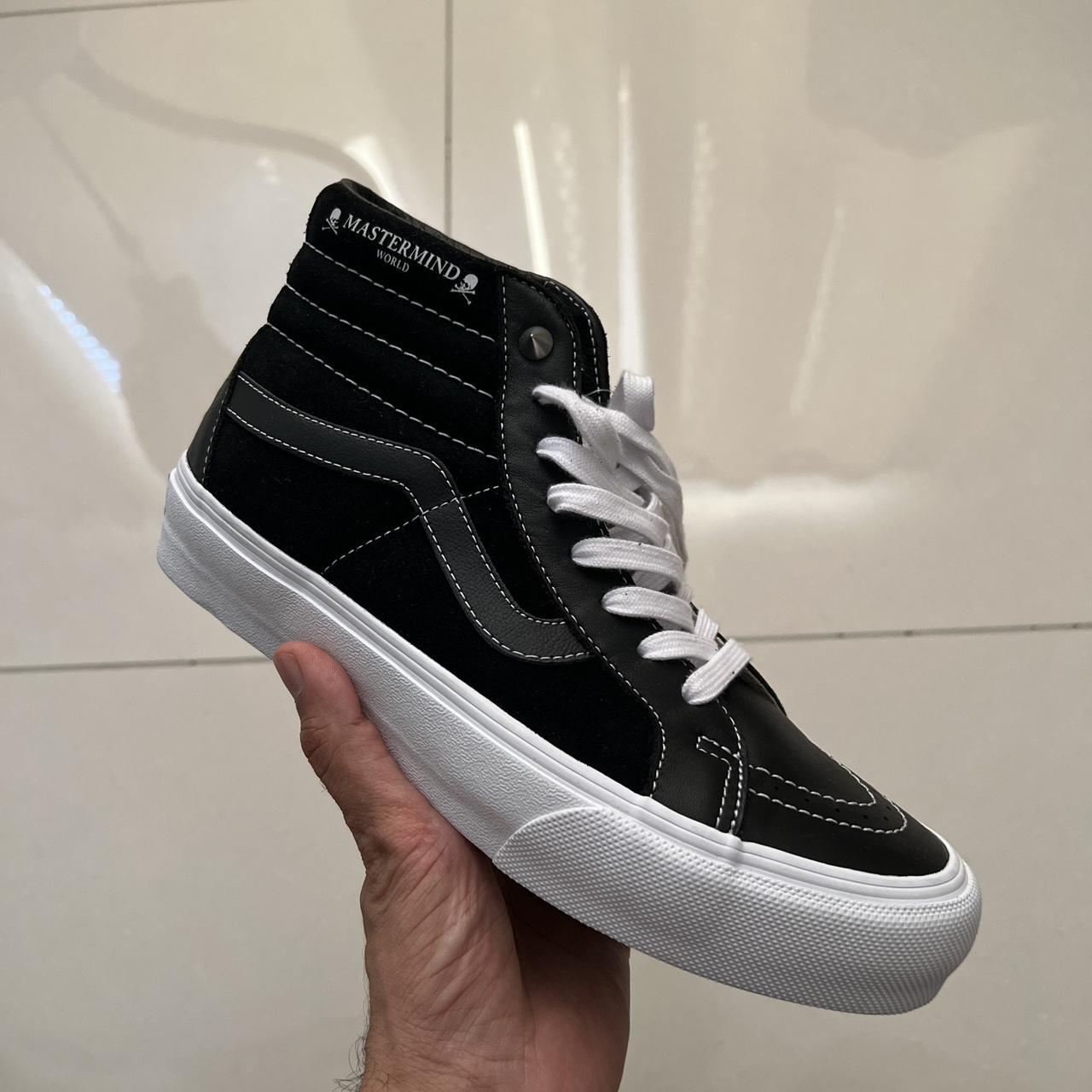 VANS X MASTERMIND WORLD SK8-HI REISSUE VLT LX | Depop