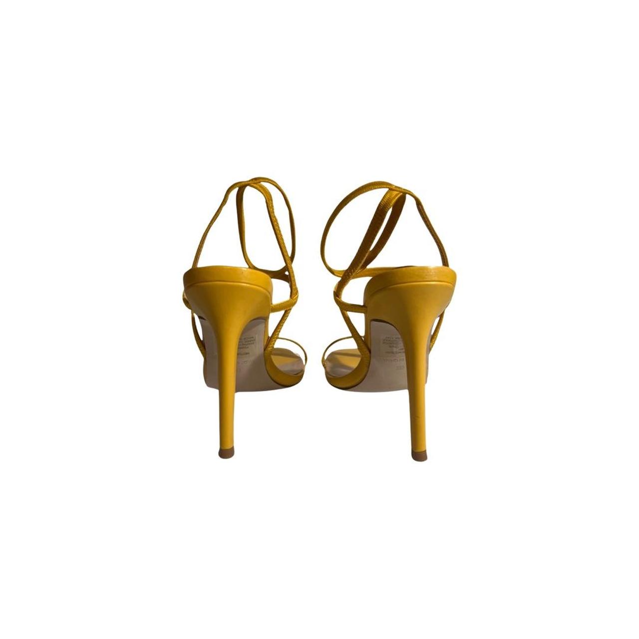 Steve Madden Nectar Yellow High Heel Sandals