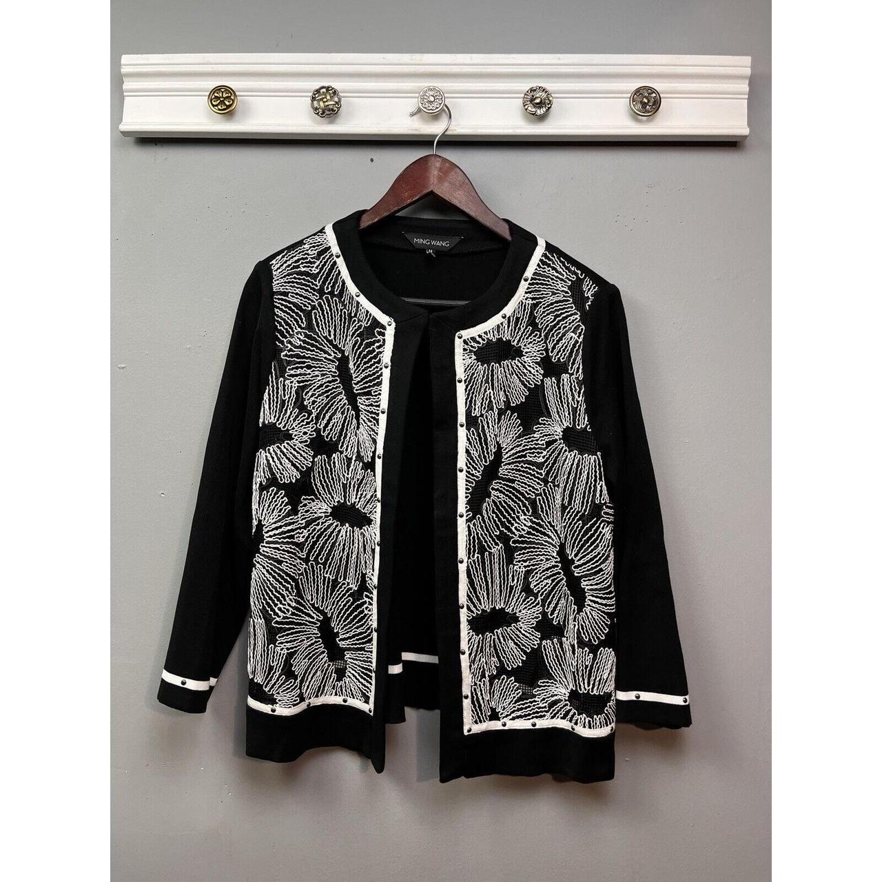 Ming Wang outlets Cardigan