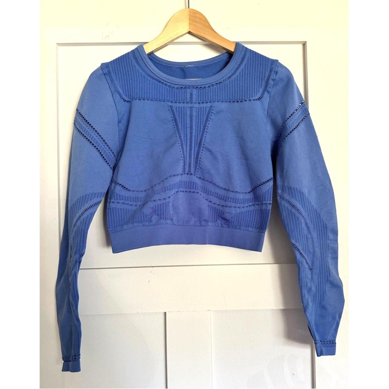 Fabletics Women's Crop top - Blue - M – Fabletics… - image 1