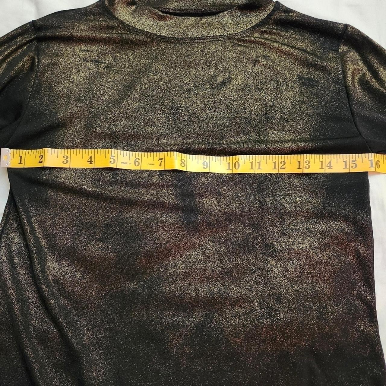 Source Unknown Women's Top - Black/Brown - S – Mo… - image 6