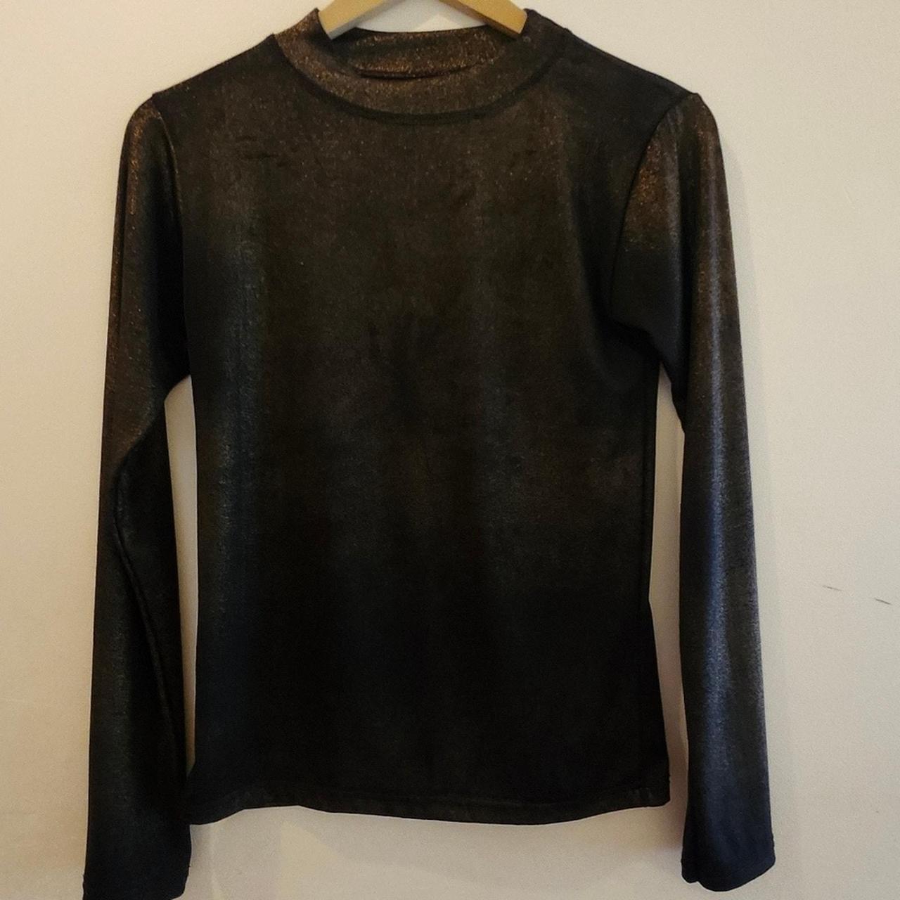 Source Unknown Women's Top - Black/Brown - S – Mo… - image 1