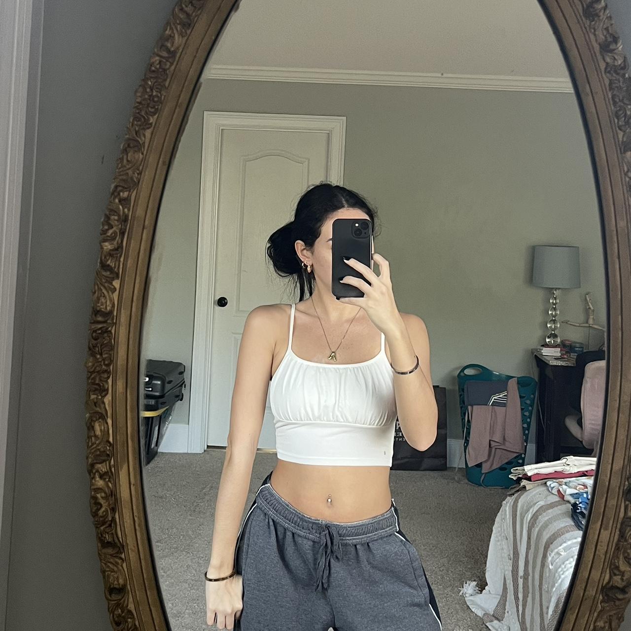 divided crop top size xs! worn a handful of times,... - Depop