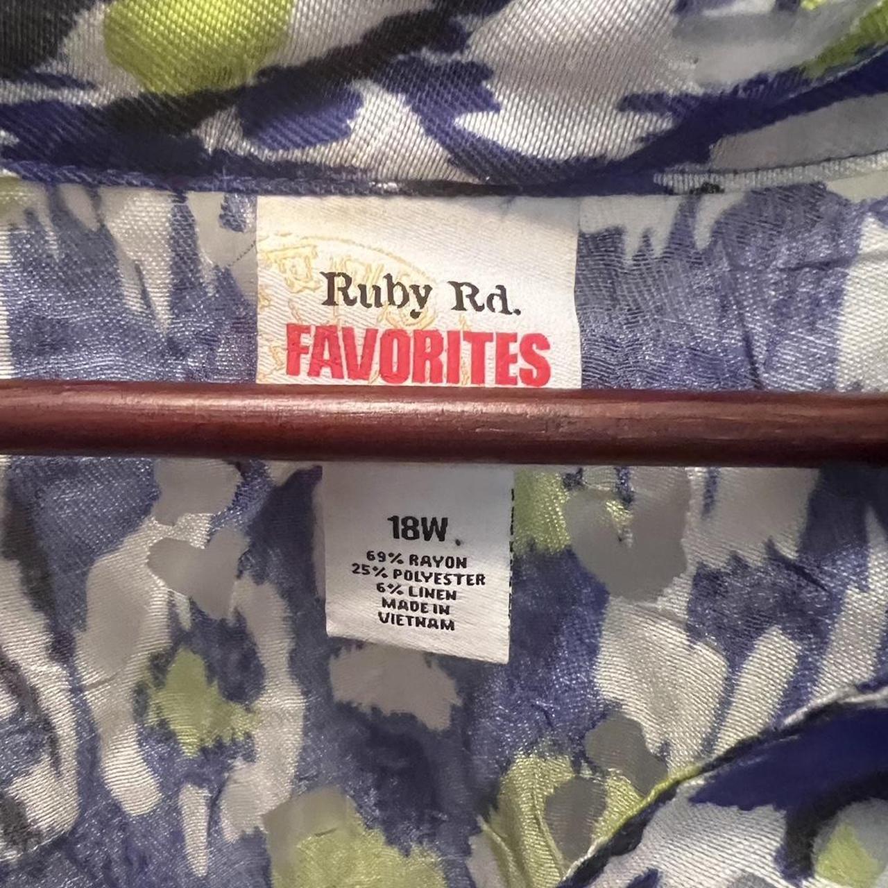 Ruby Rd. Women's Blouse - Blue/Green - 18 – Ruby … - image 7