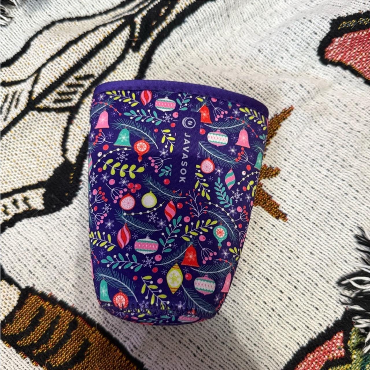 Festive Java Sok. Holds most medium sized drinks... | Depop