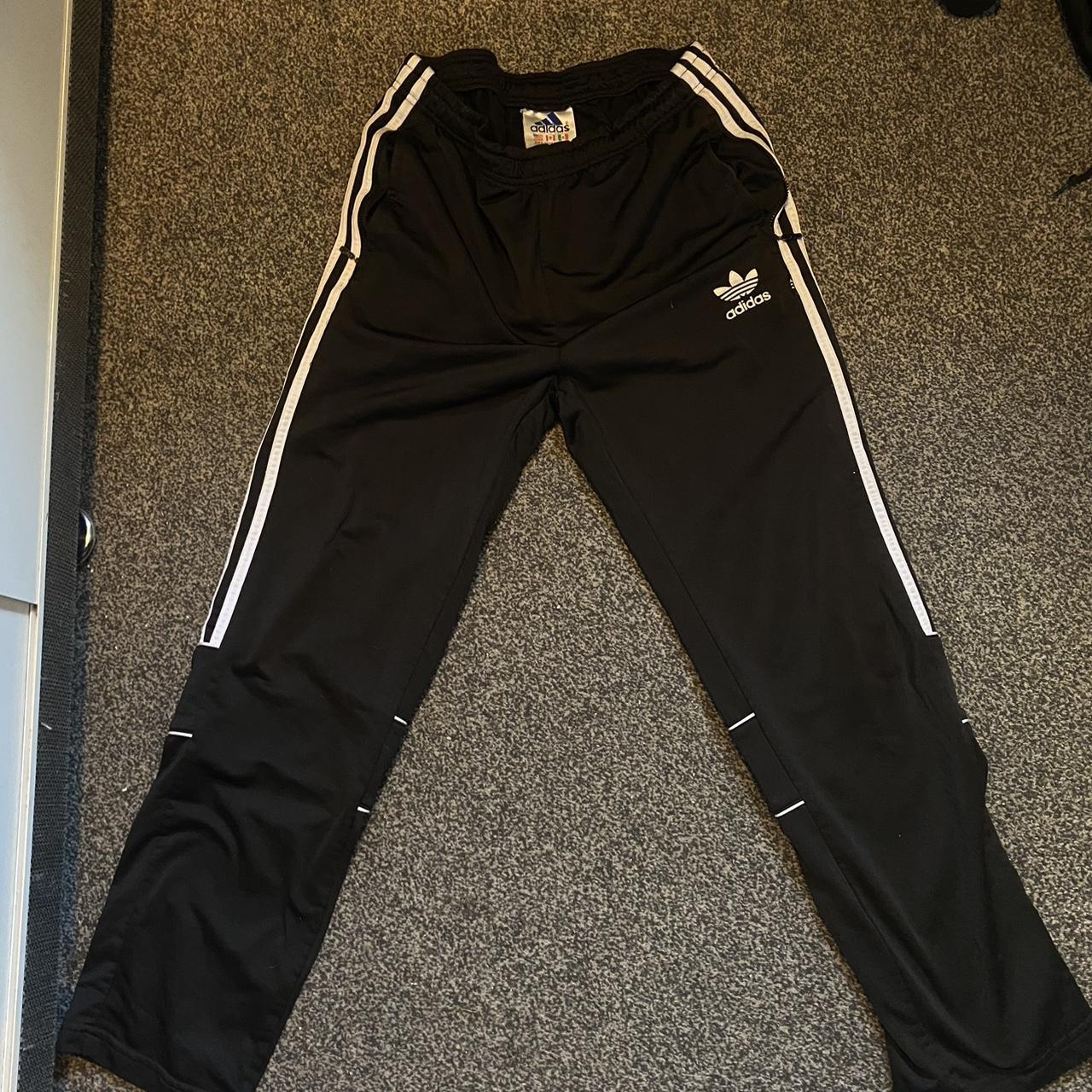 Adidas Vintage 90/80’s Track Cargo Sweatpants.... Depop