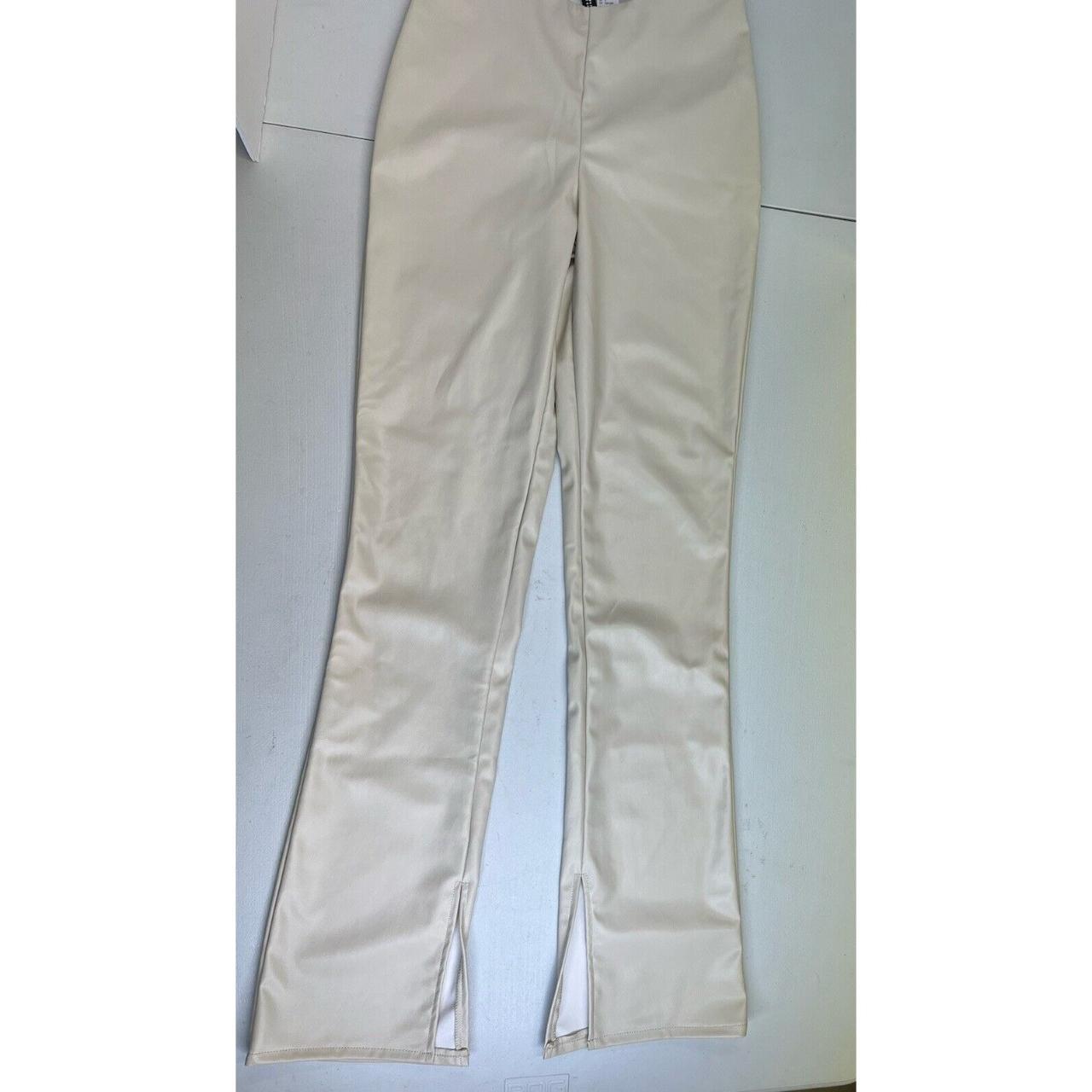 H and fashion m faux leather pants