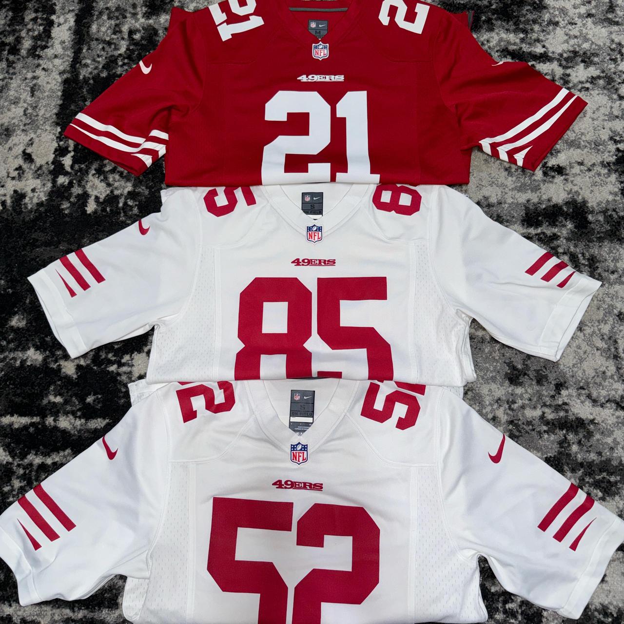 San Francisco 49er Jerseys Frank Gore Red Size... - Depop