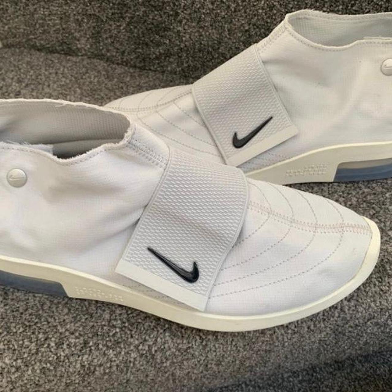 Nike x fear of god moccasin pure platinum size