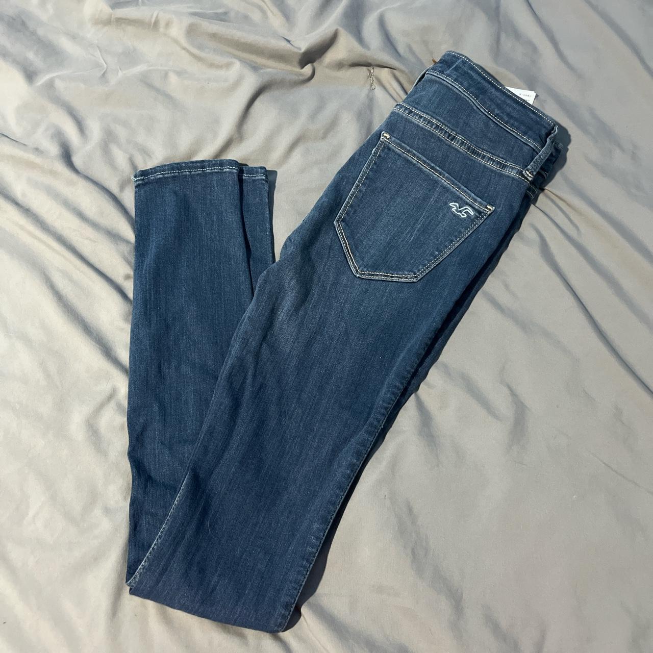 hollister jeggings 7L #hollister #hollisterjeans - Depop