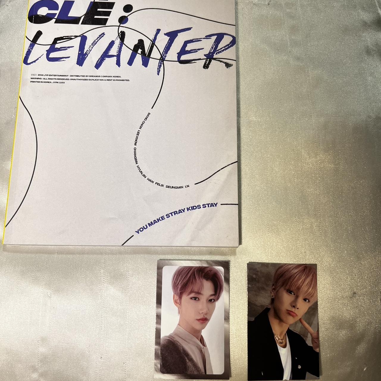 WTS Stray Kids Levanter both versions with all... - Depop