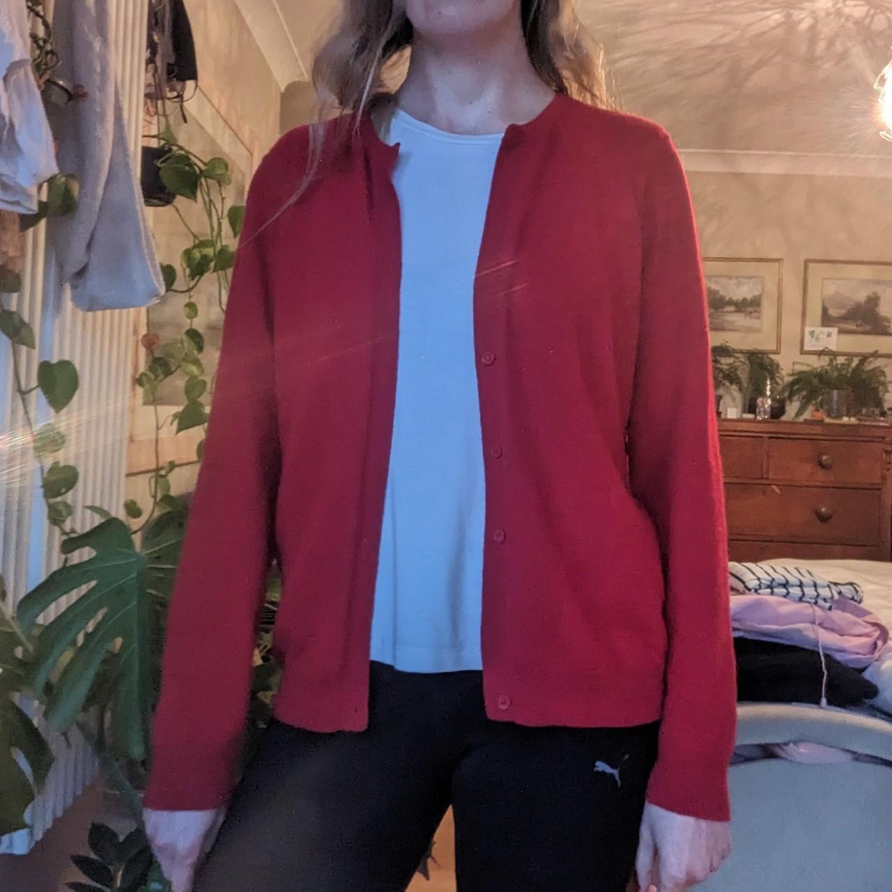 ♥️ Red cashmere cardigan by F&F. Originally bought... Depop