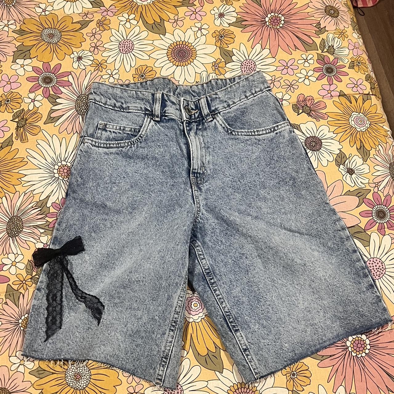 kmart-denim-jorts-size-6-cutest-basic-denim-jorts-depop