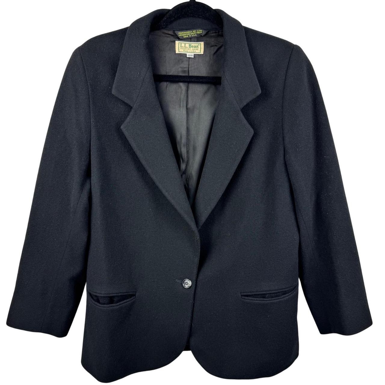L.L.Bean Women's Tailored jacket - Black - 10 – L… - image 5