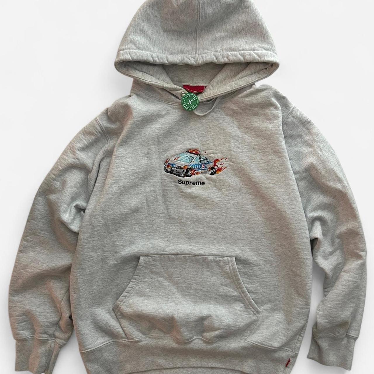 Supreme cop car hoodie - Depop