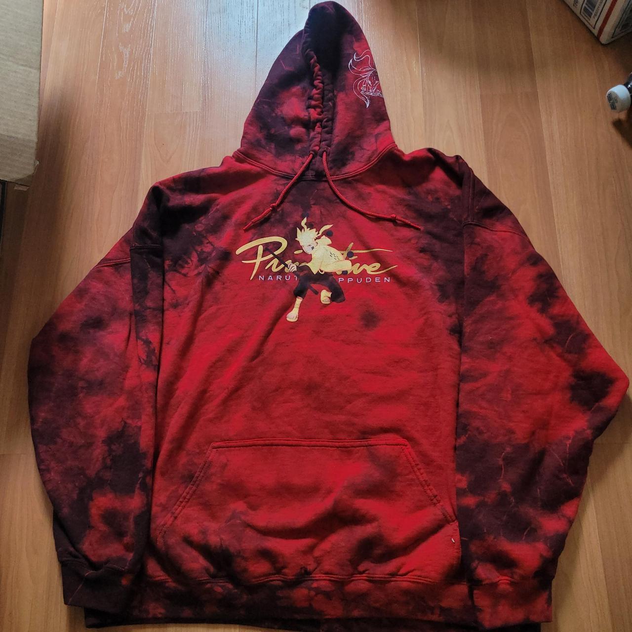 Primitive naruto hoodie tie dye sale