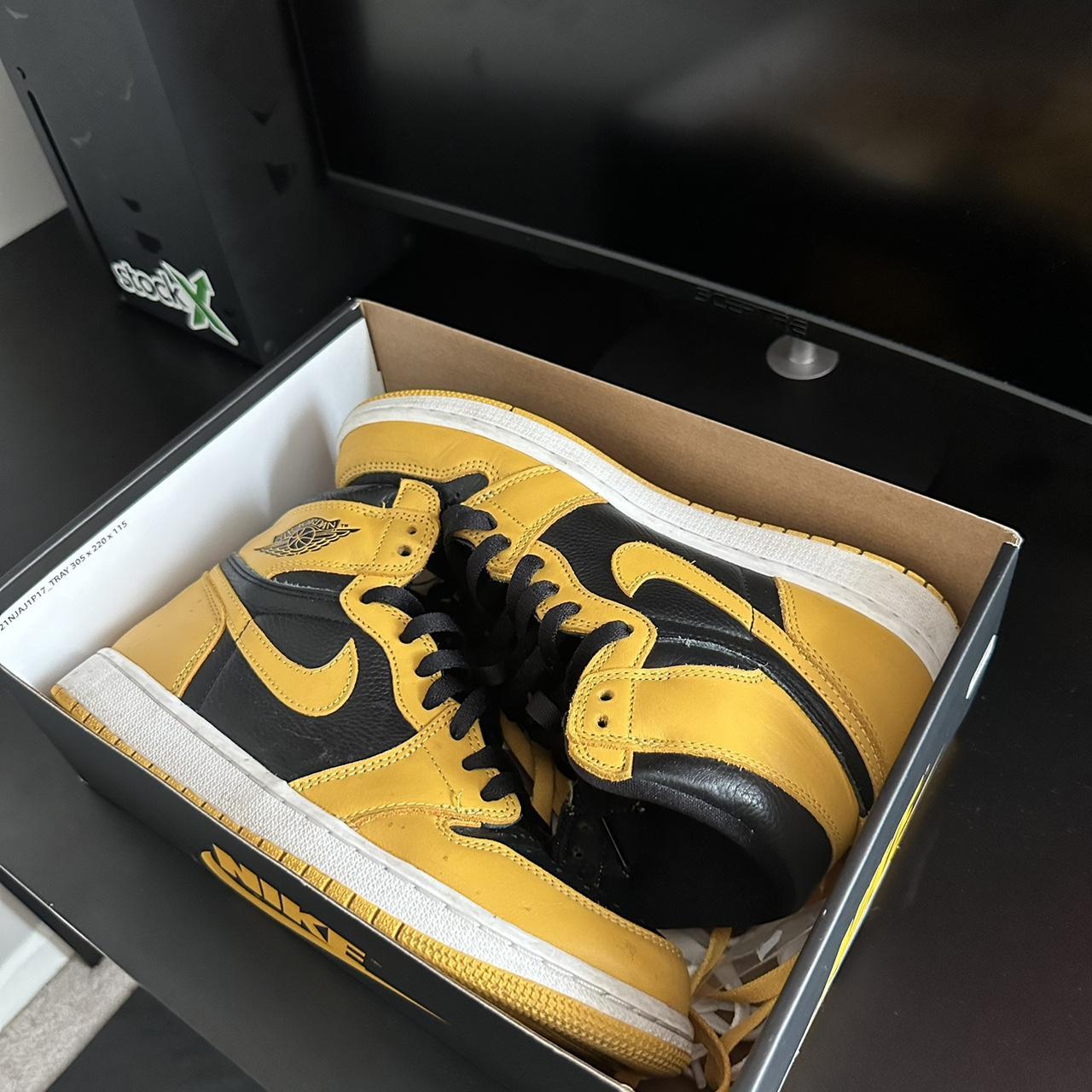 pollen jordan 1 box