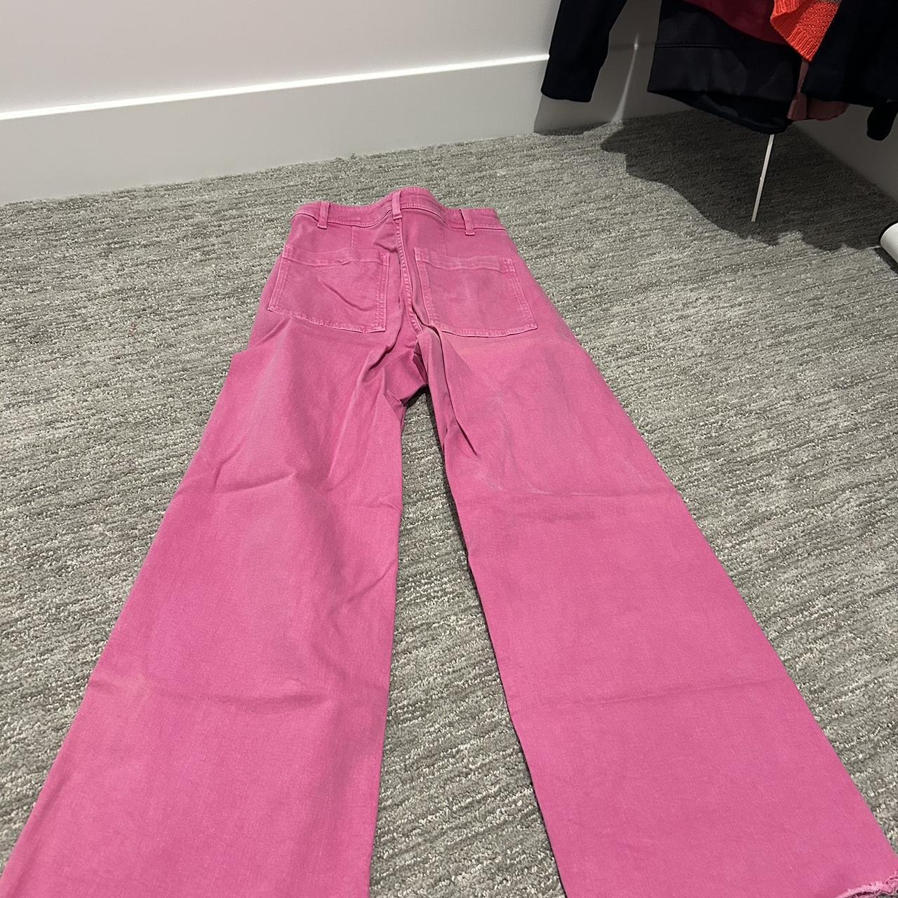 Pink Zara jeans - Depop