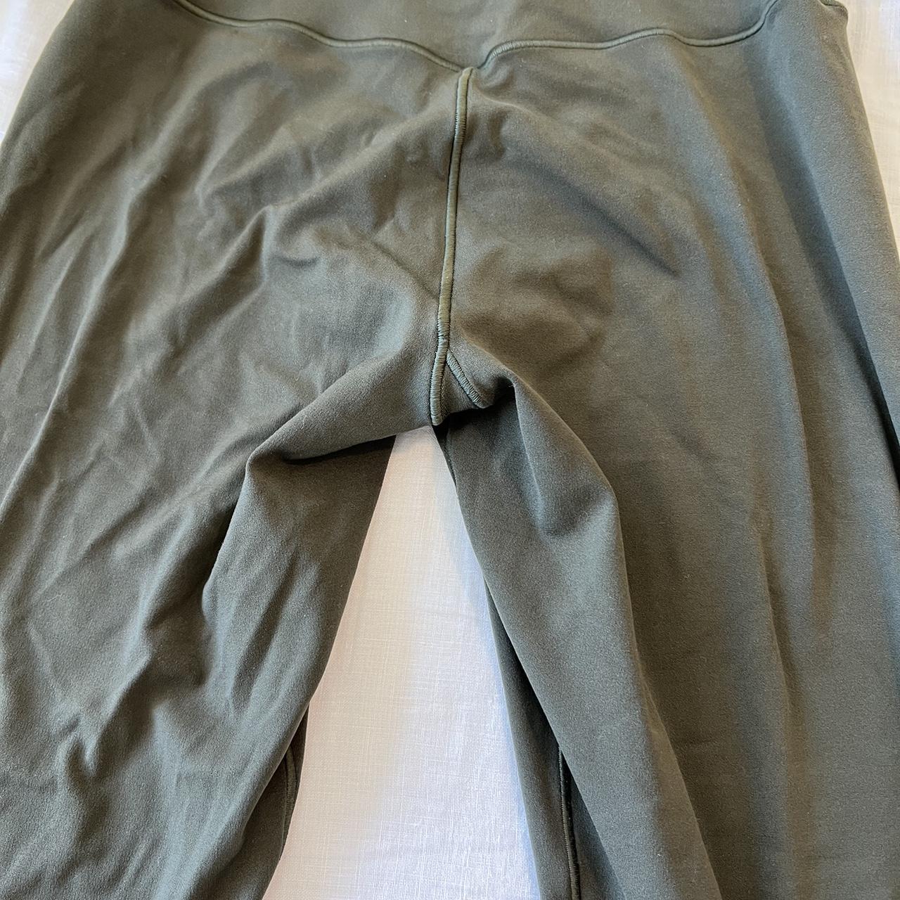 Aerie chill play move cotton olive leggings Gently - Depop