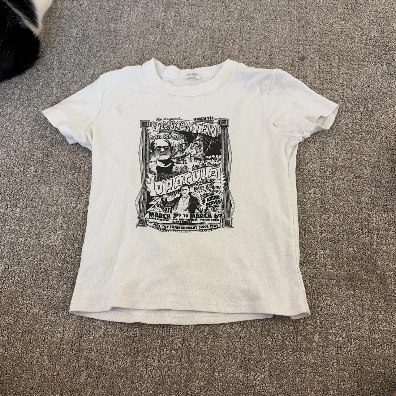 Rare Brandy Melville Top 'Fight Tyranny Love Freedom | Depop