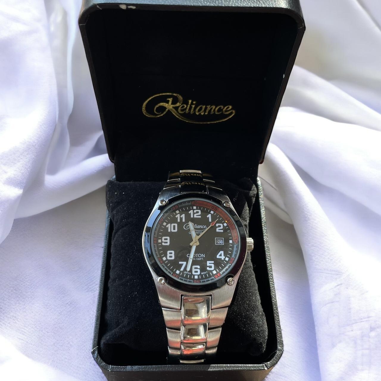 Croton Reliance Men's Quartz White Dial Two Tone Stainless Steel Watch –  ELI ADAMS JEWELERS