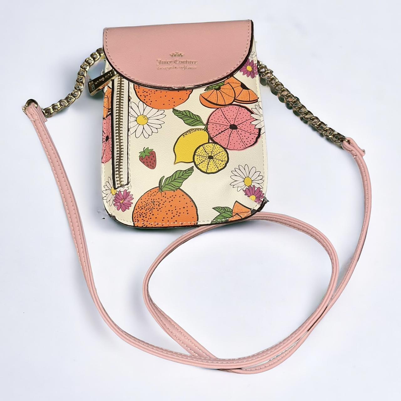 Juicy Couture Cellie citrus print mini crossbody bag