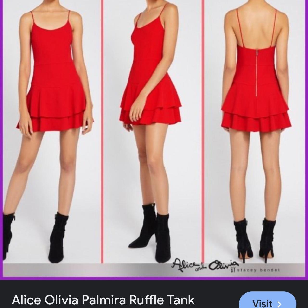 Alice Olivia Palmira Dress. Worn once in perfect