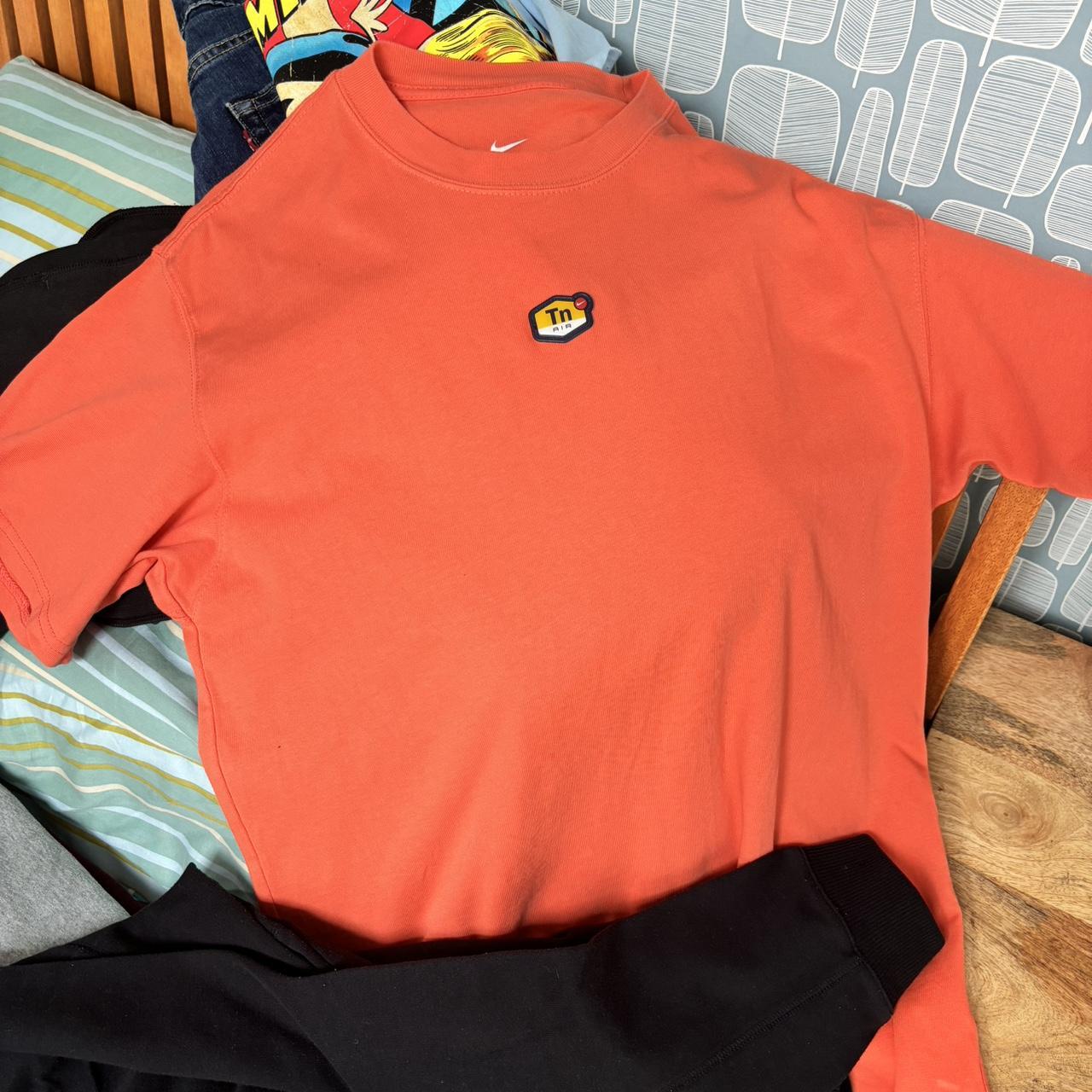 nike tn t shirt orange