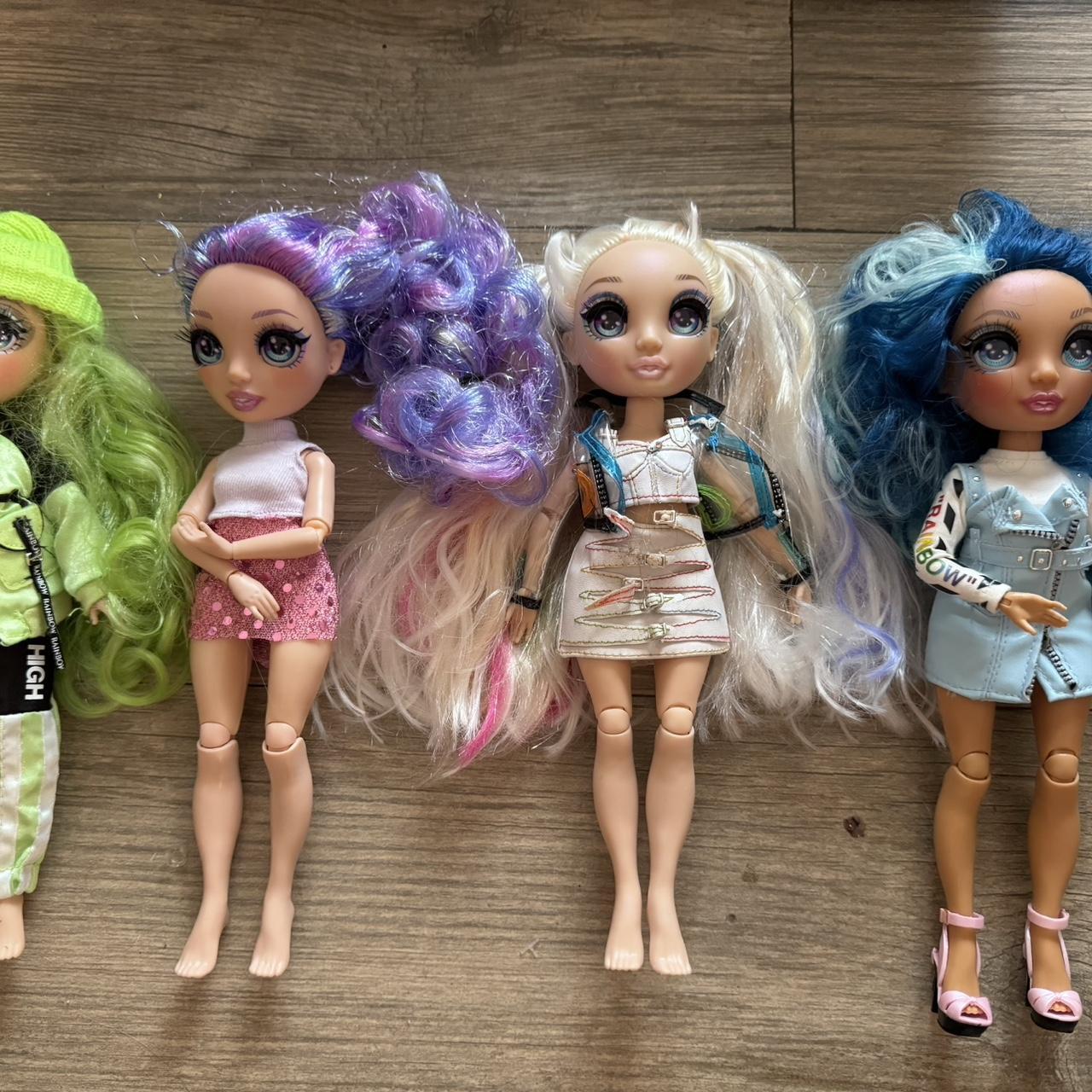 Outlet Rainbow high doll lot