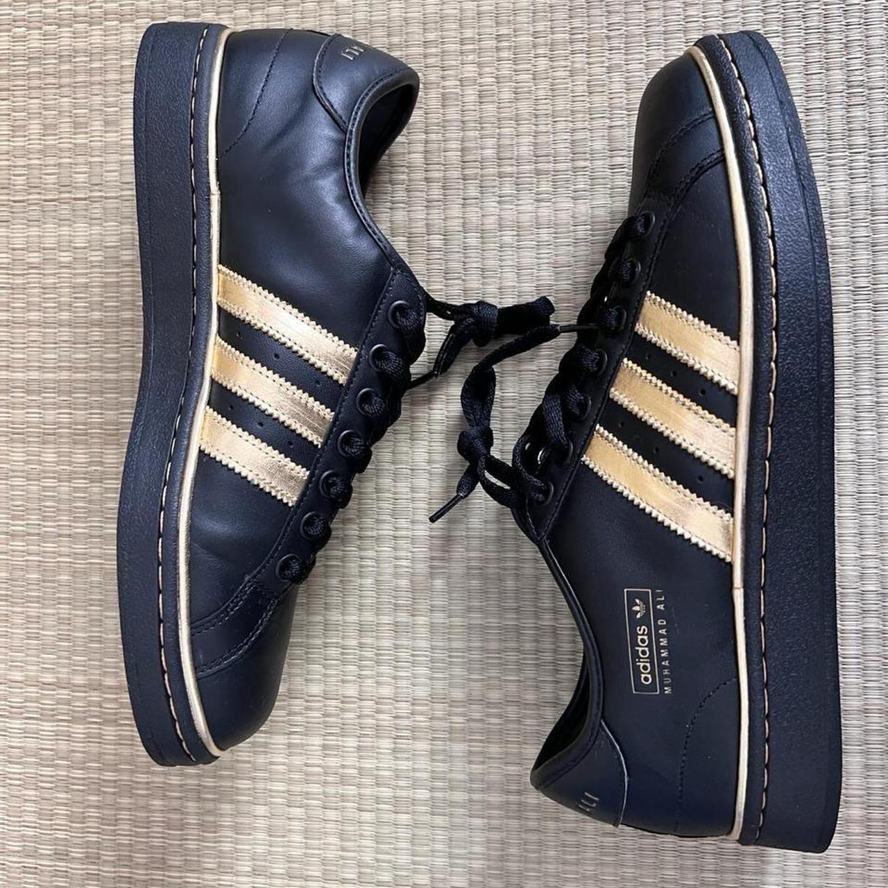 Adidas Ali Classic 1960 Black Gold Muhammad Ali. Depop