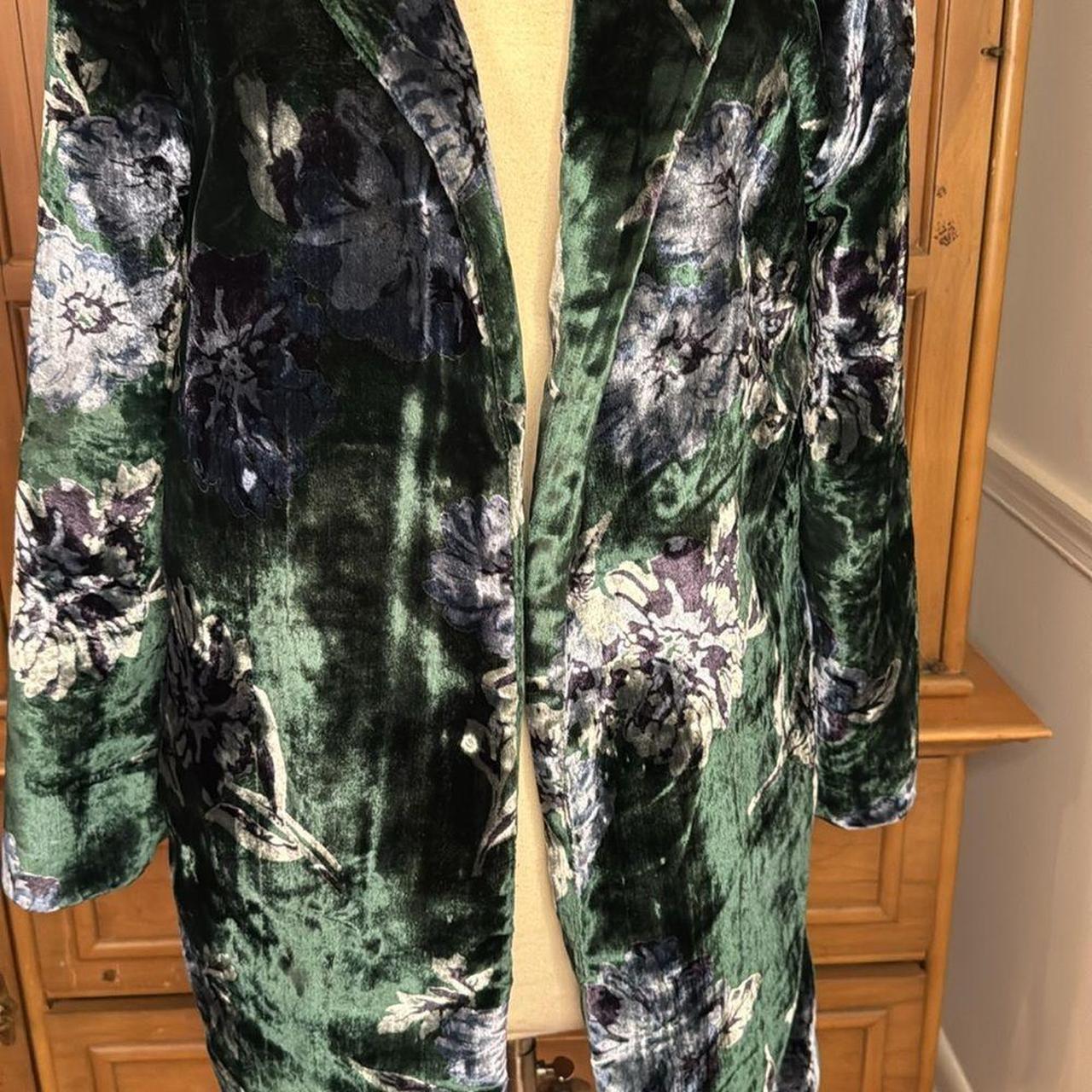 Source Unknown Women's Polyester Jacket - Green/B… - image 2