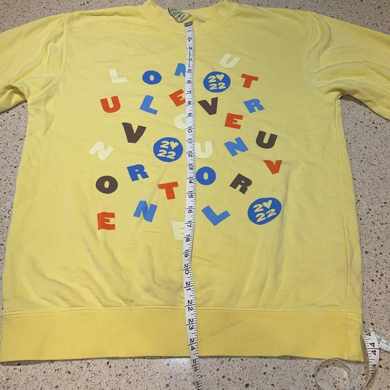 Source Unknown Women's Sweatshirt - Yellow - S – … - image 4