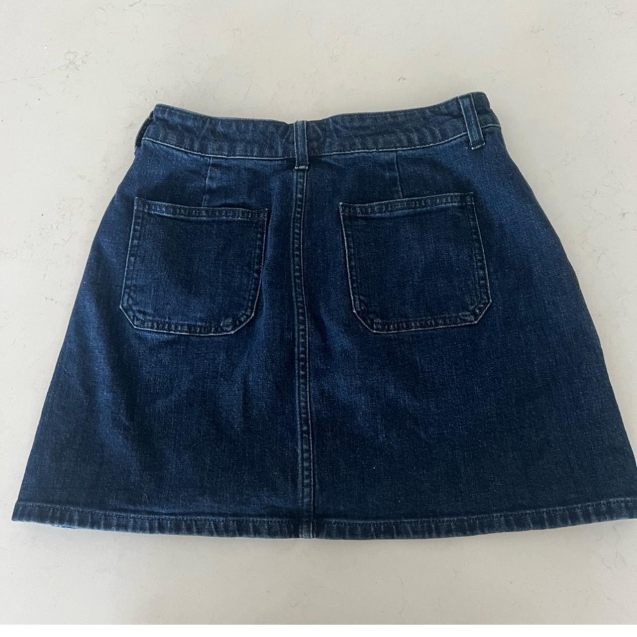 Madewell Denim Utility Zip Skirt Fast shipping. Depop