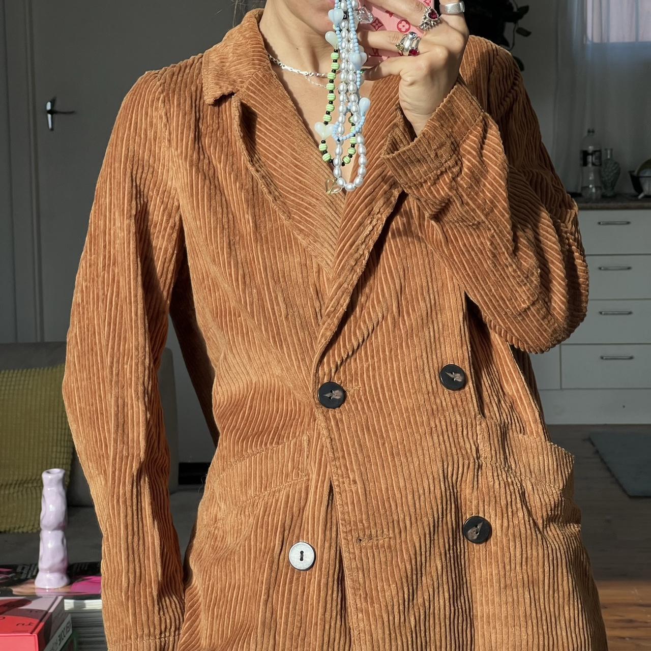 Women's Tan Coat Depop
