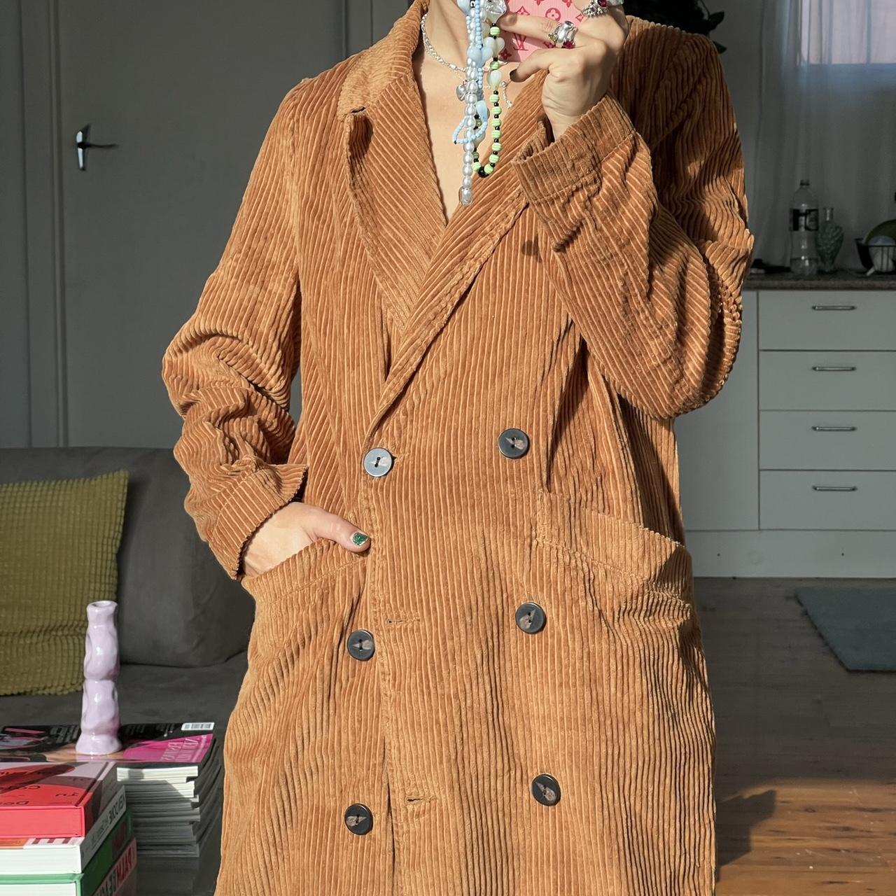 Women's Tan Coat Depop