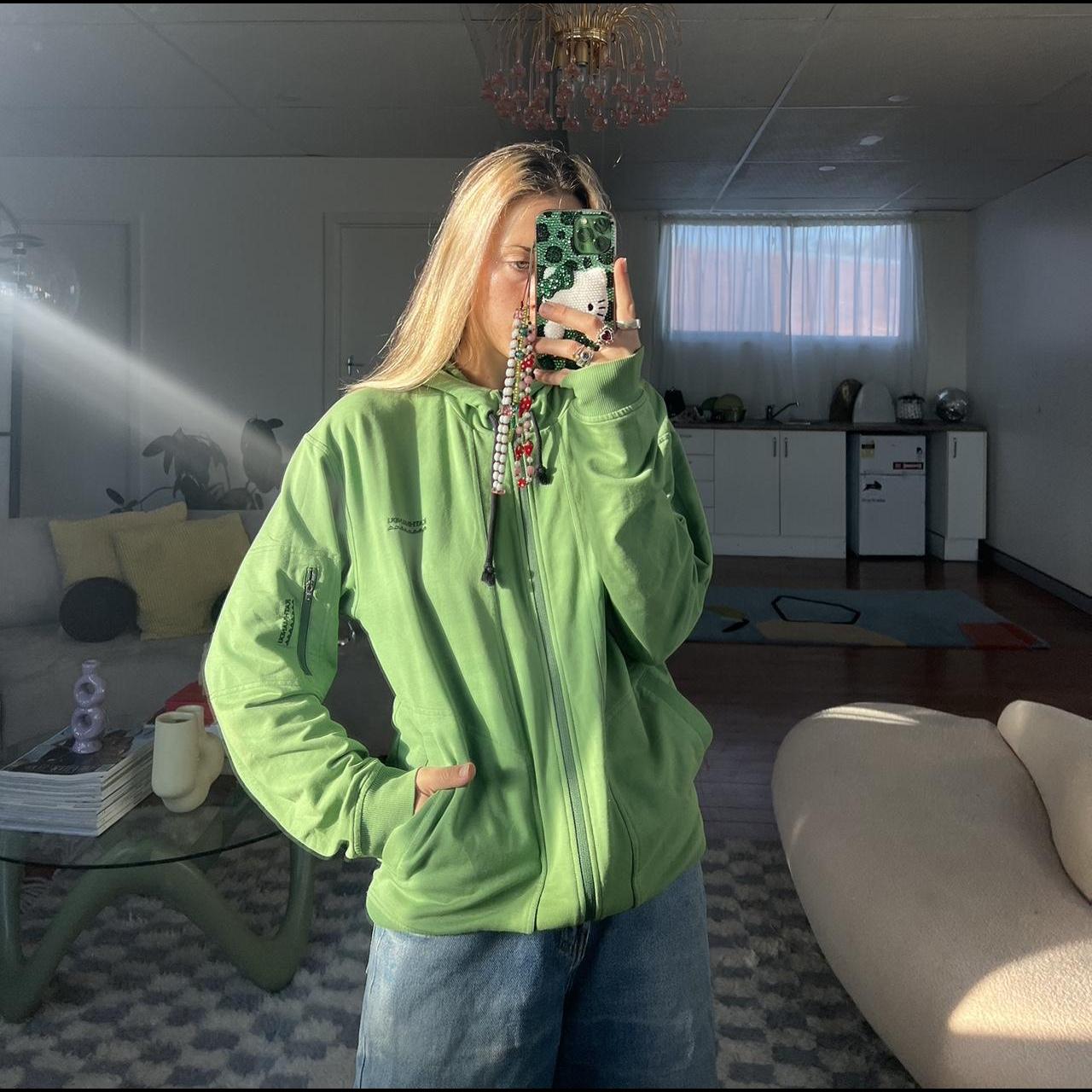 Kathmandu Women's Green Jacket Depop