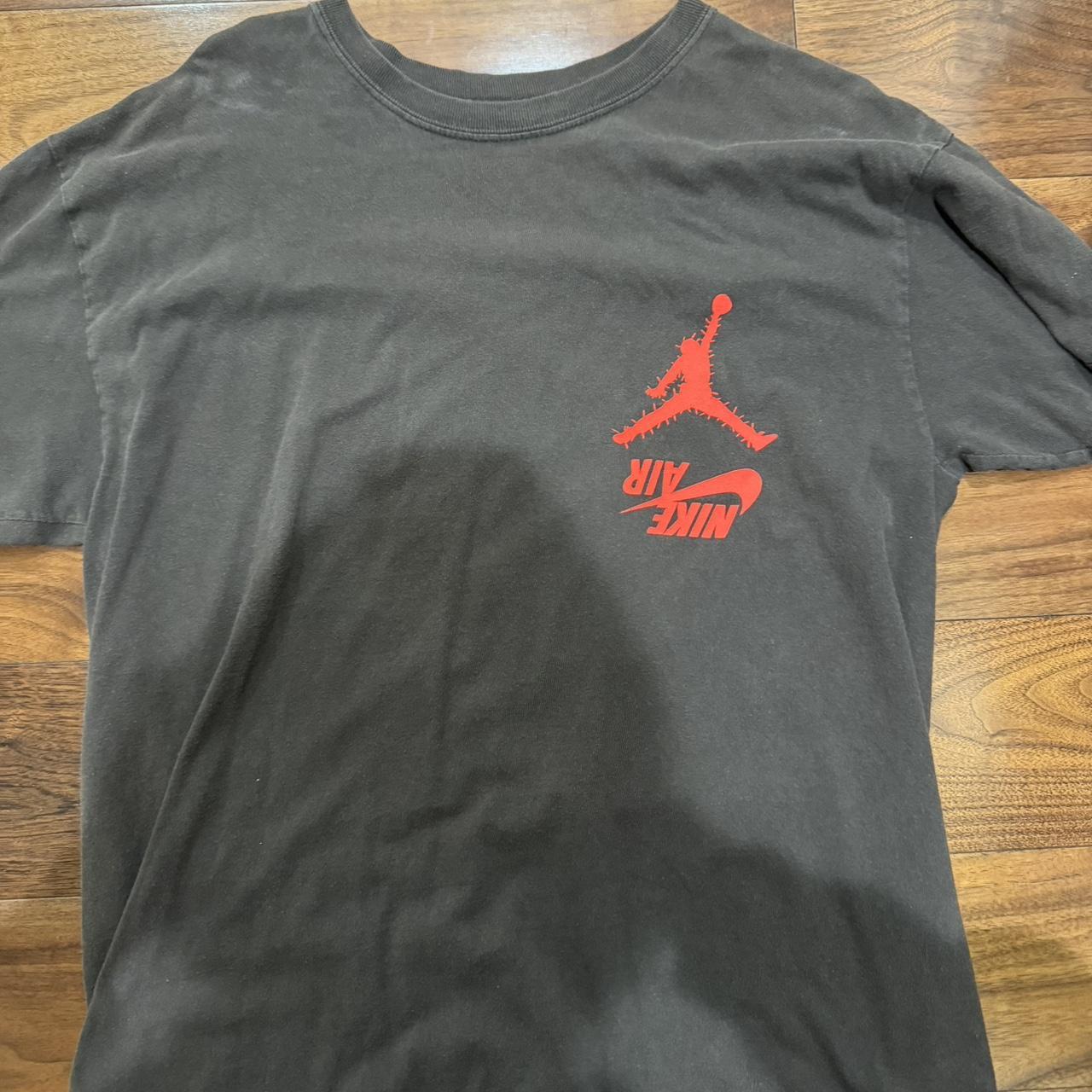 Travis scott jordan cactus jack highest deals t shirt