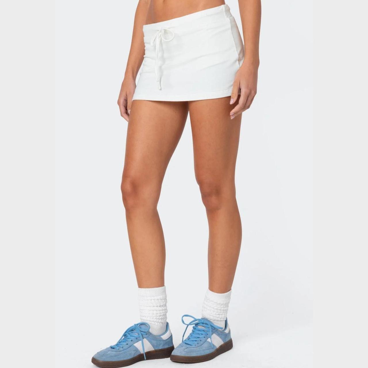 Edikted Women's Skirt - White - XS – Edikted skirt - image 4