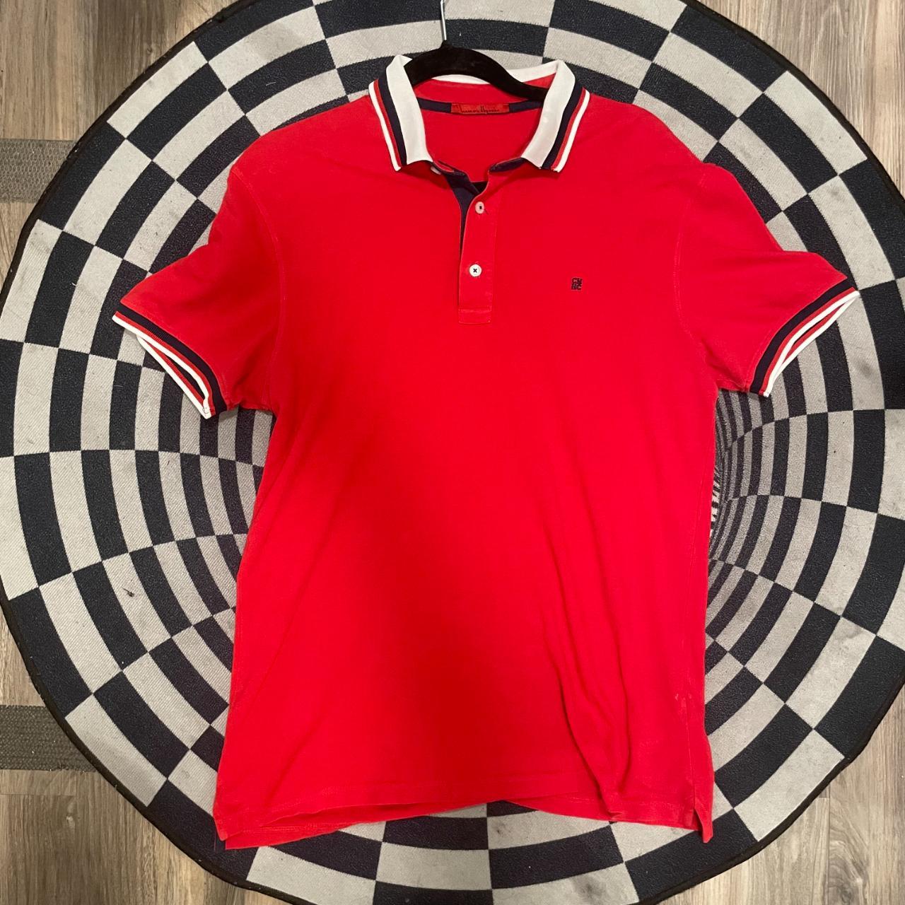 Carolina Herrera Men Polo Shirt Medium - Depop