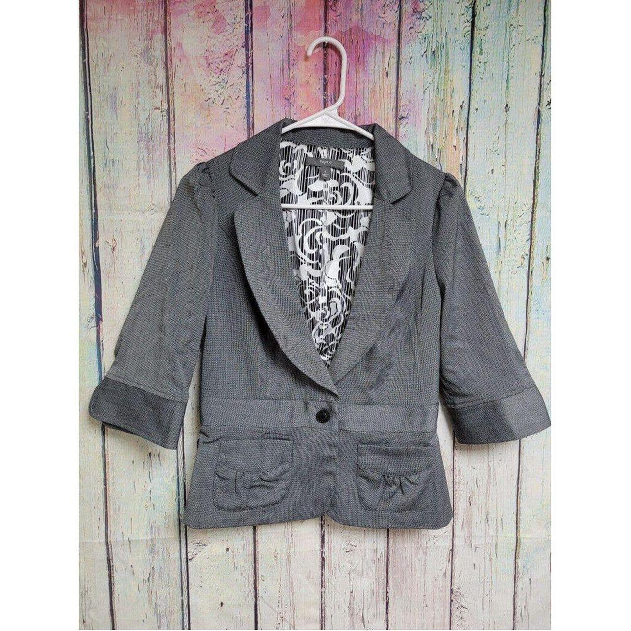 Apt. 9 Women's Jacket - Grey - 6 – Apt 9 Blazer s… - image 1
