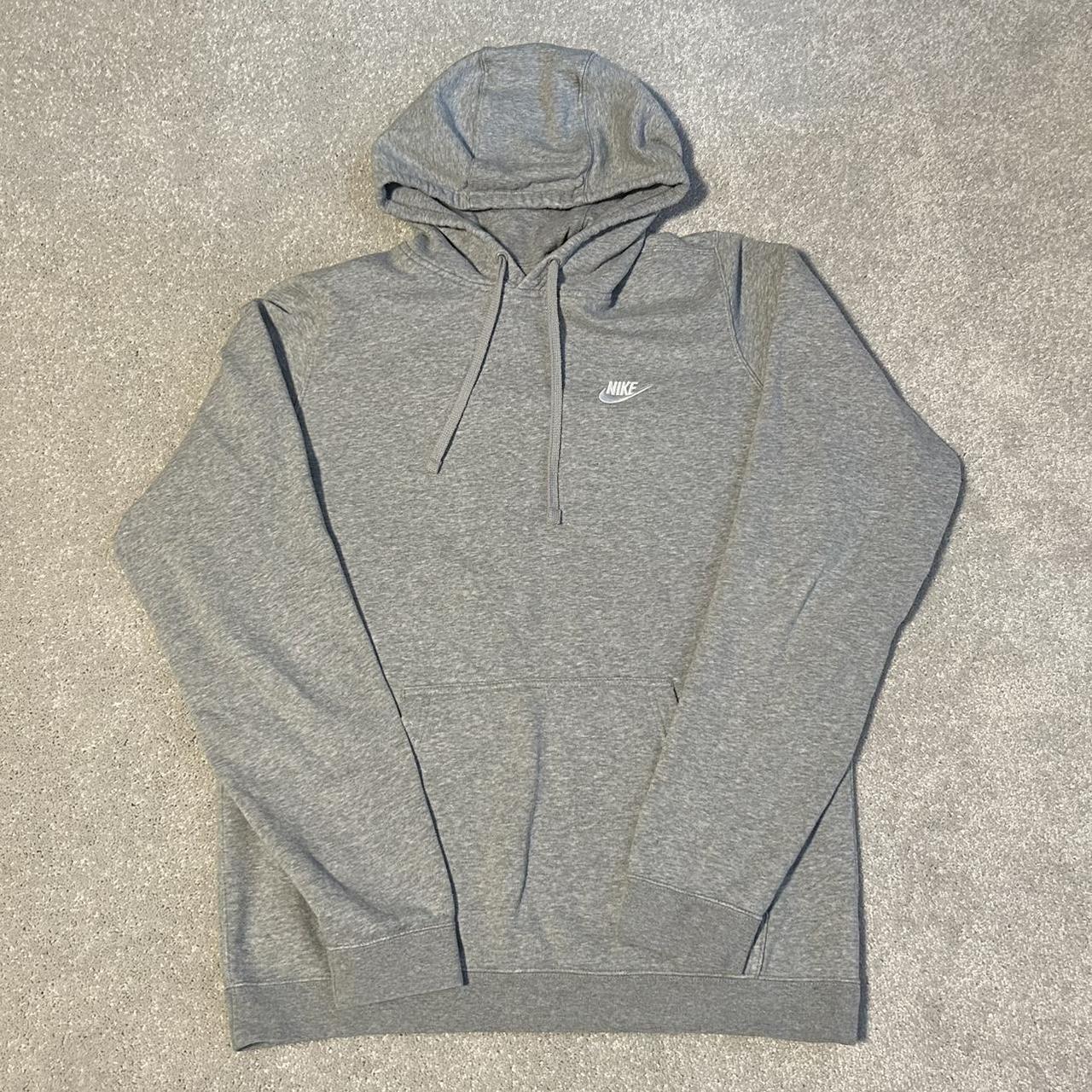 mens nike gray hoodie
