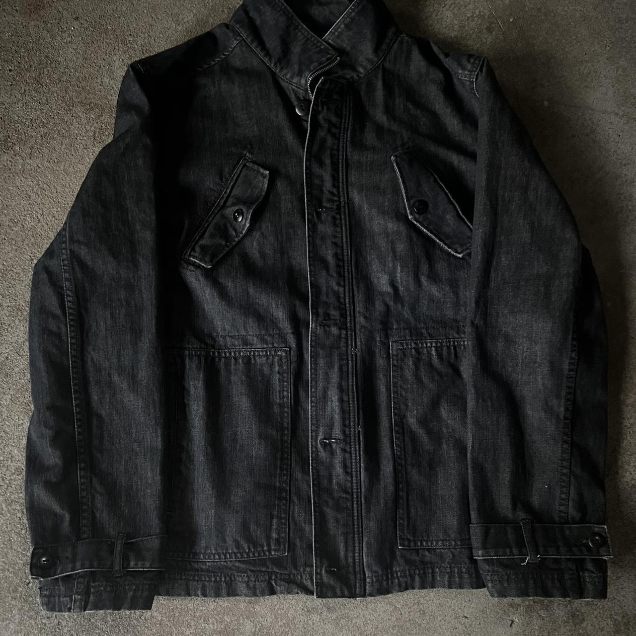 Converse Men's Shacket Jacket Black XL – Vintage Black