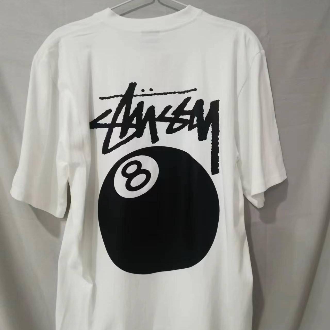 Stüssy Print T-shirt Accurate Size. No stains and... - Depop