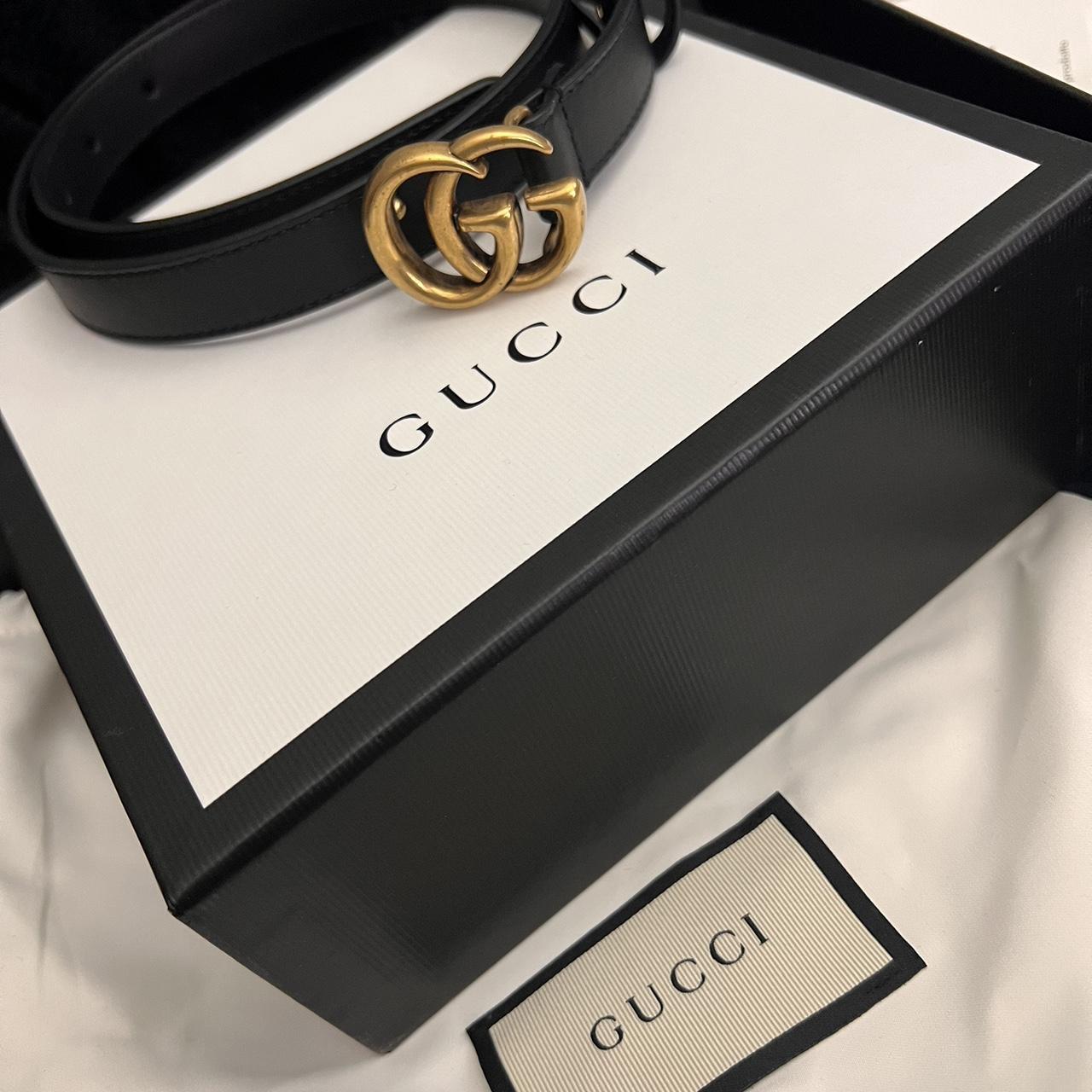 Gucci belt-size-75 - Depop