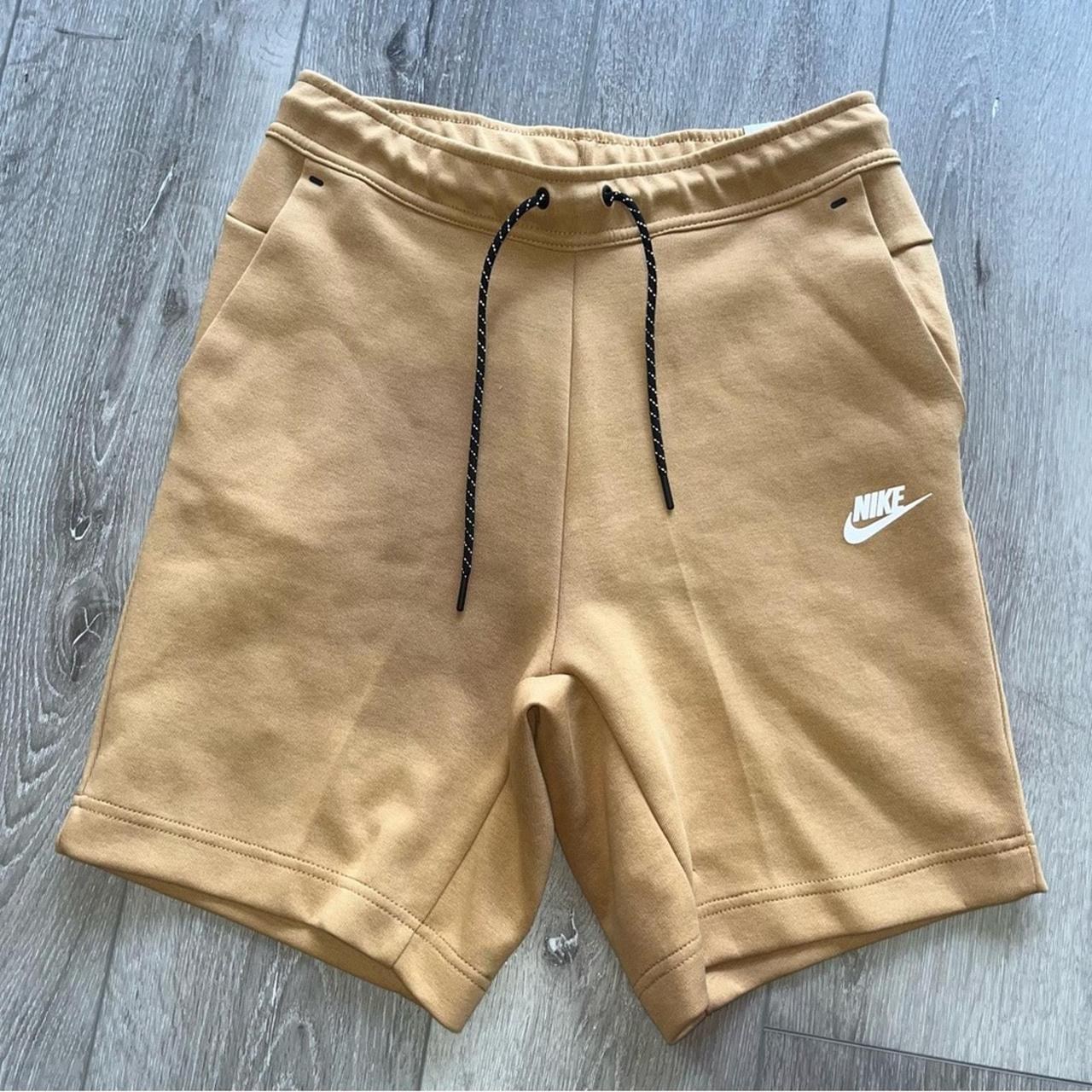 Tan nike shorts online